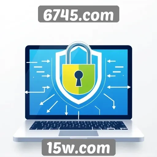 Impacto da segurança digital no site 6745.com
